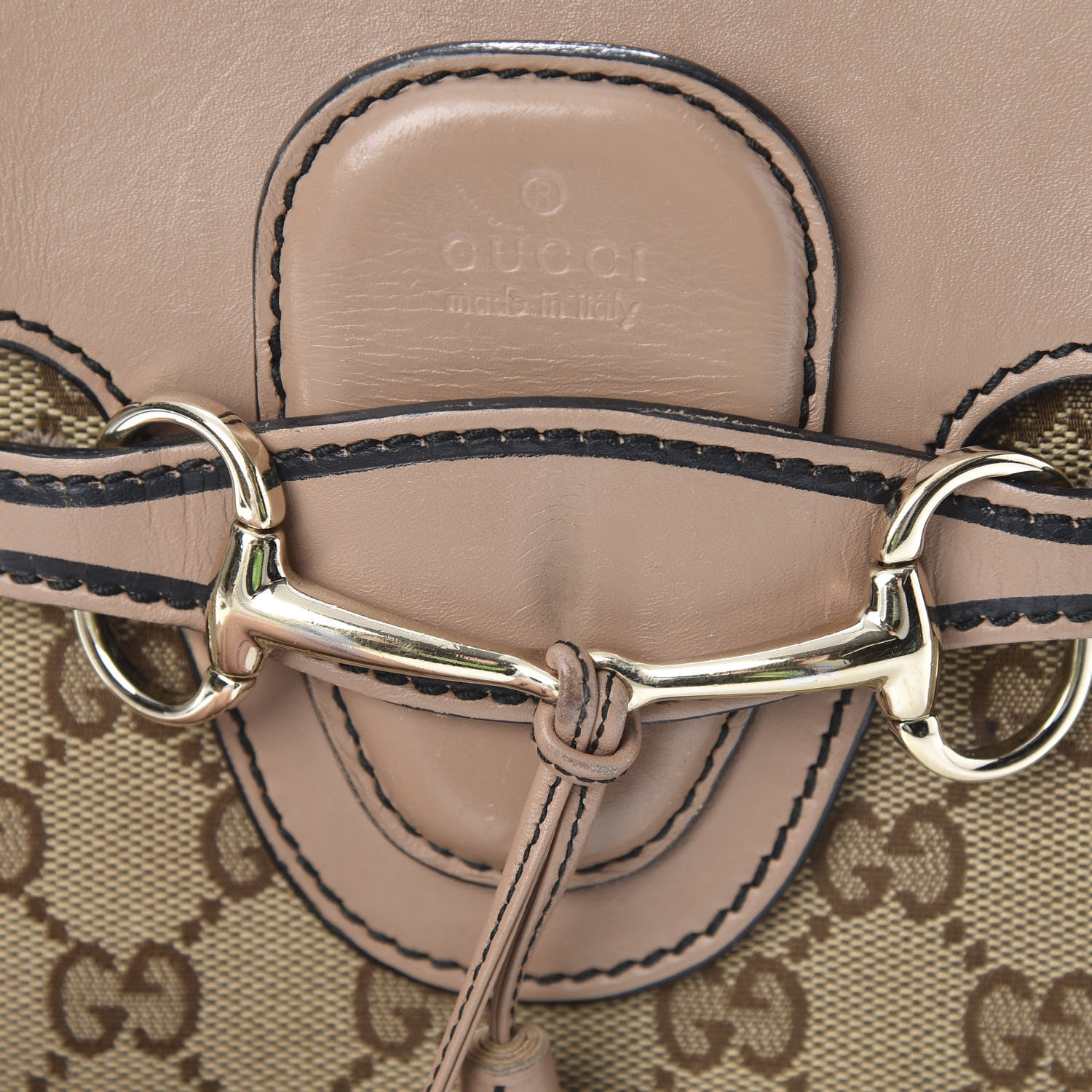 Gucci Monogram Medium Emily Chain Shoulder Bag Light Pink 16 of 18