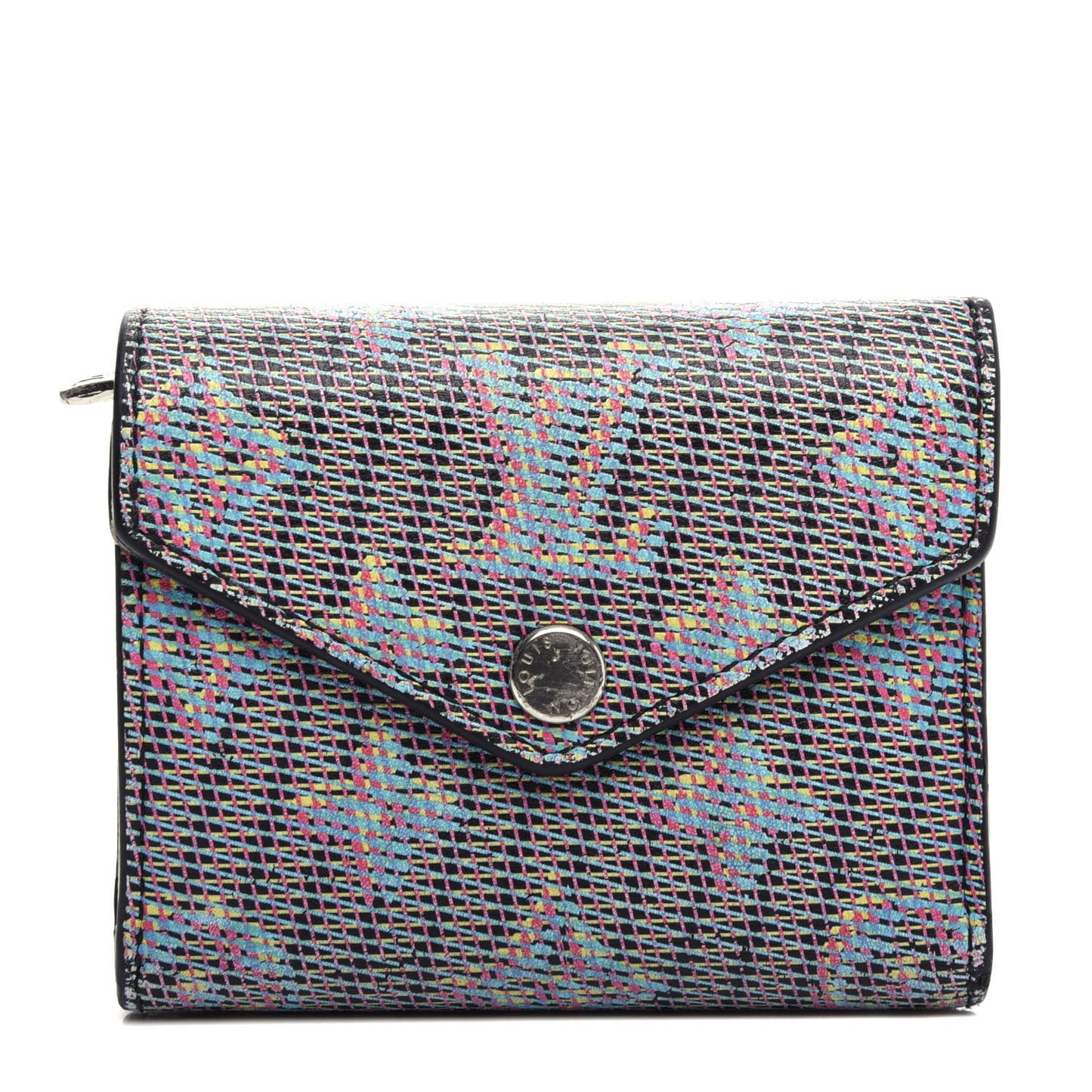 Monogram LV Pop Zoe Wallet Blue