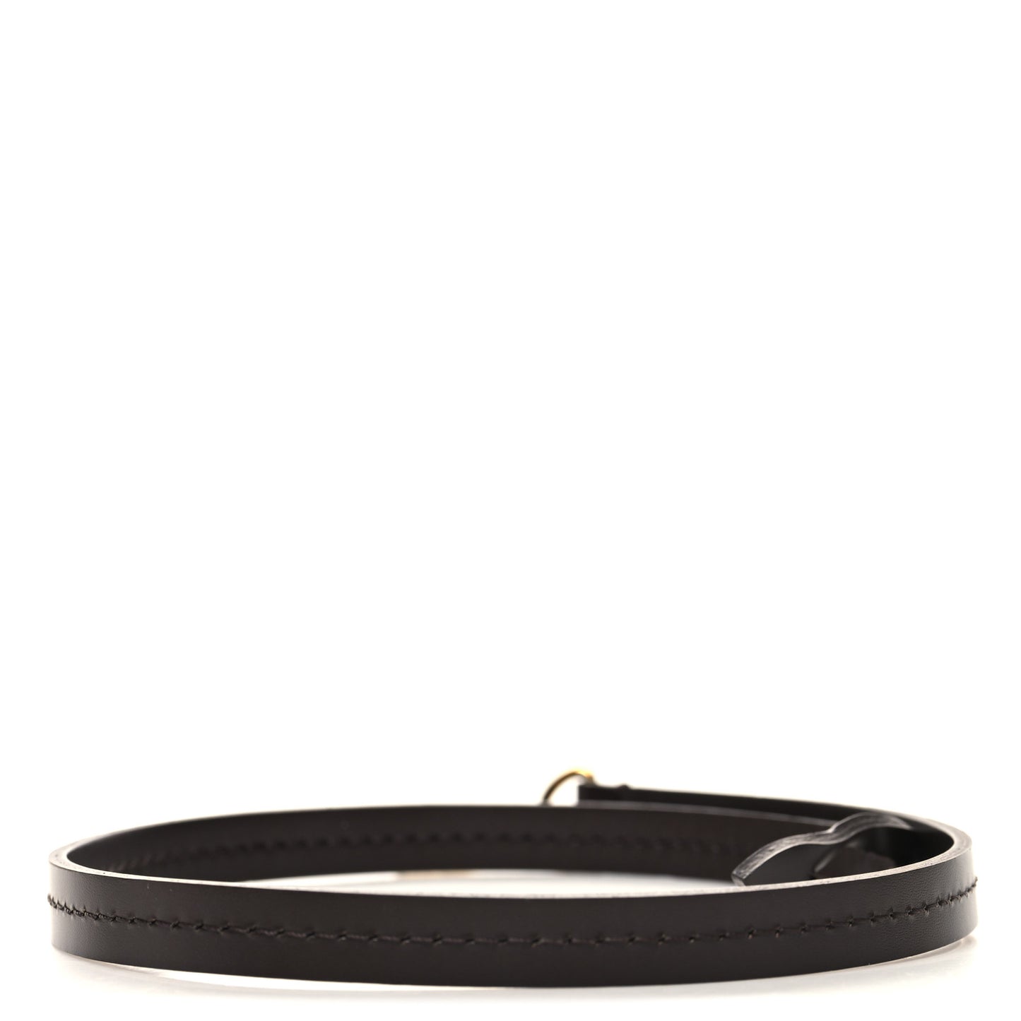 Calfskin Pochette Accessories Strap Ebene