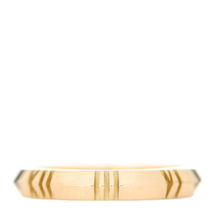 Tiffany 18K Yellow Gold Narrow Atlas X Closed Ring 48 4.5 1 of 5