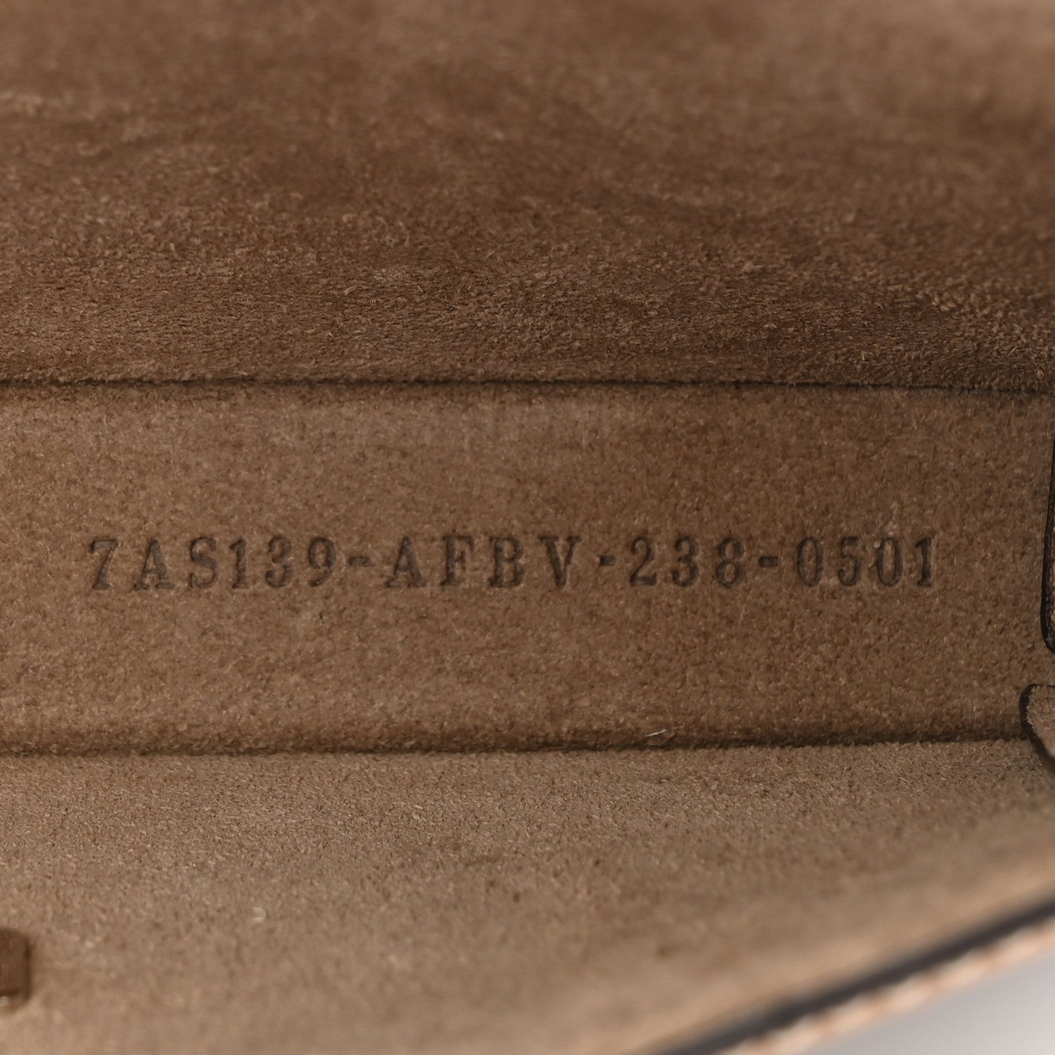 Fendi Recycled Fabric Jacquard Vitello King FF 1974 Baguette Soft Trunk Phone Pouch Tobacco Moro Sand 7 of 10