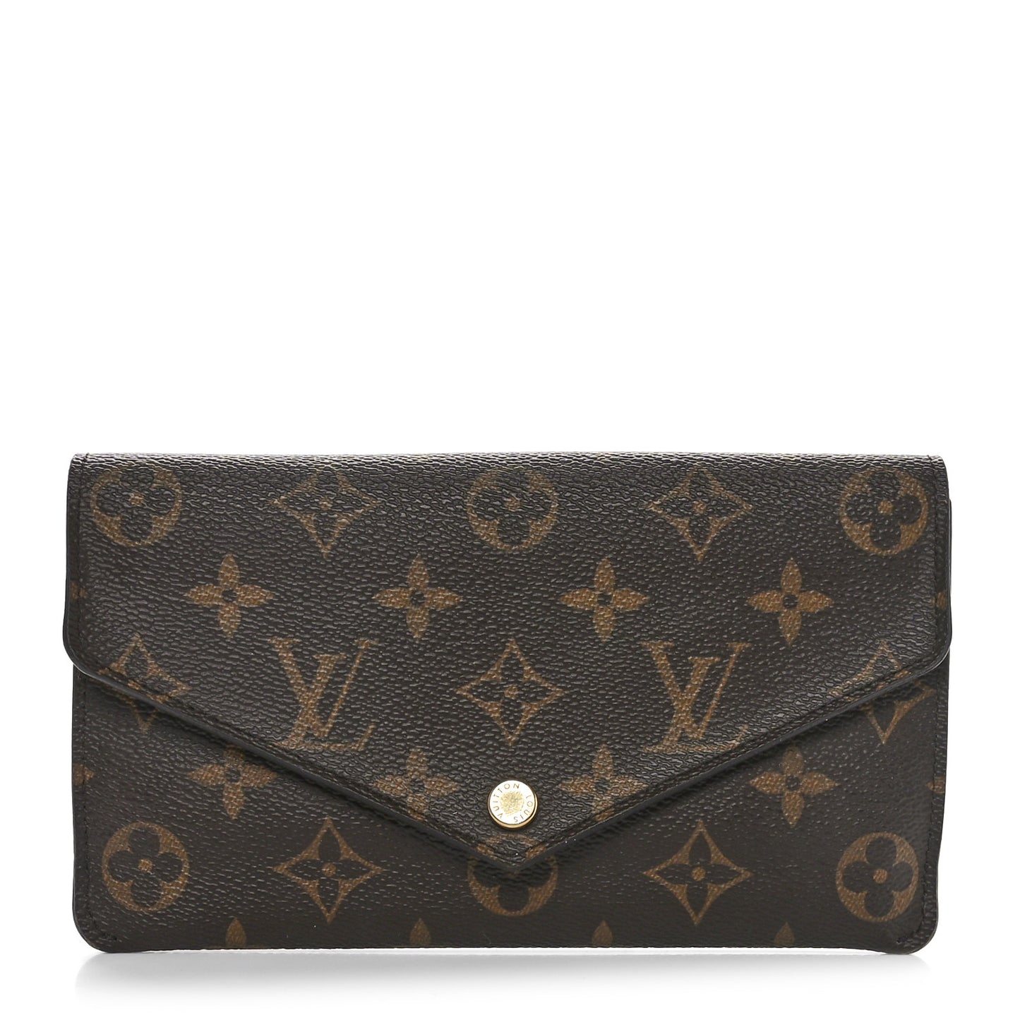Monogram Jeanne Wallet Rose Ballerine