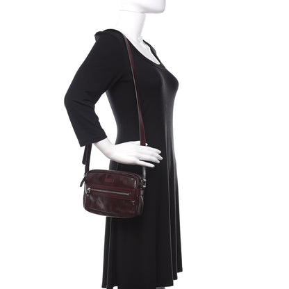 Gucci Imprime Monogram Small Shoulder Bag Bordeaux 2 of 10
