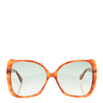 Gucci Acetate Oversize Square Frame GG0471S Sunglasses Havana Green 2 of 7