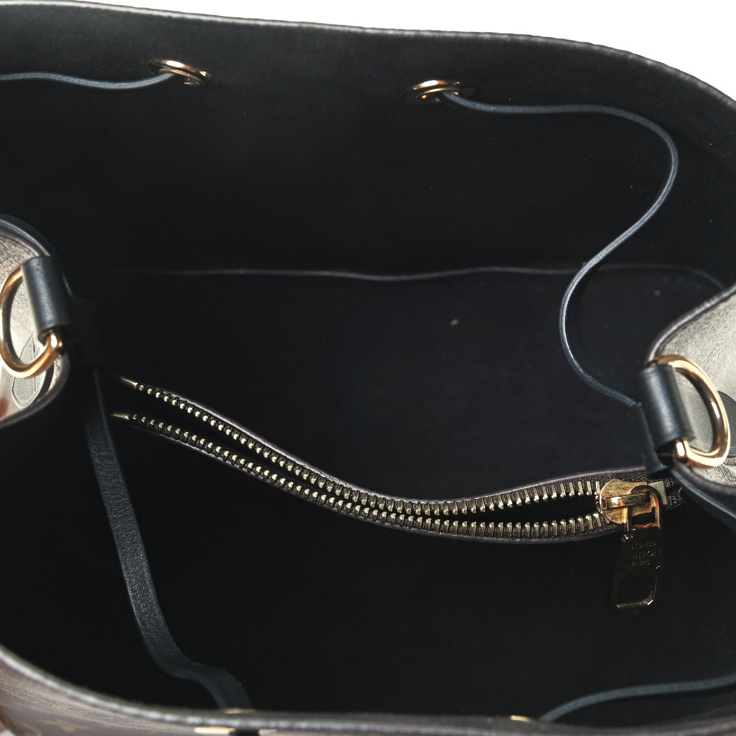 Louis Vuitton Monogram Neonoe MM Black 4 of 4