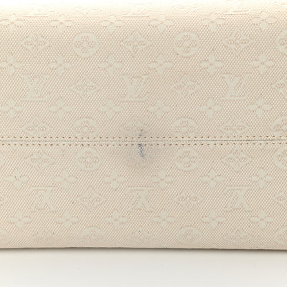 Louis Vuitton Jacquard Embroidered Tufted Monogram Hawaii Onthego GM Cream 14 of 14
