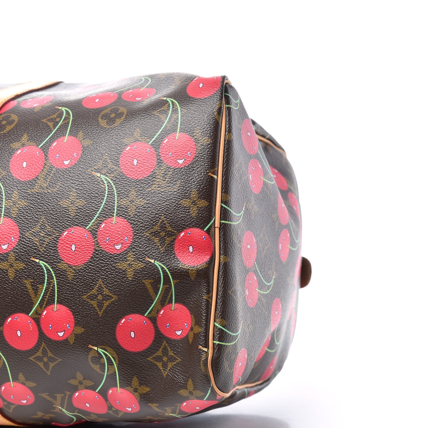 Louis Vuitton Monogram Cerises Keepall 45 7 of 9