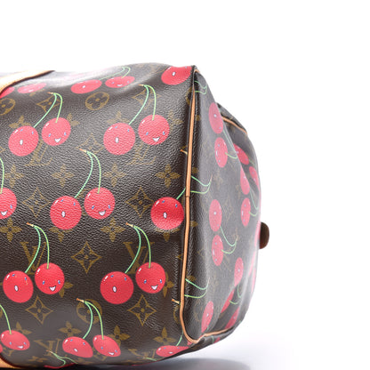 Louis Vuitton Monogram Cerises Keepall 45 7 of 9