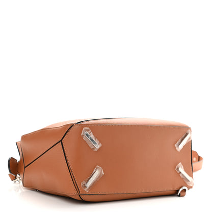 Loewe Calfskin Medium Puzzle Bag Tan 4 of 8