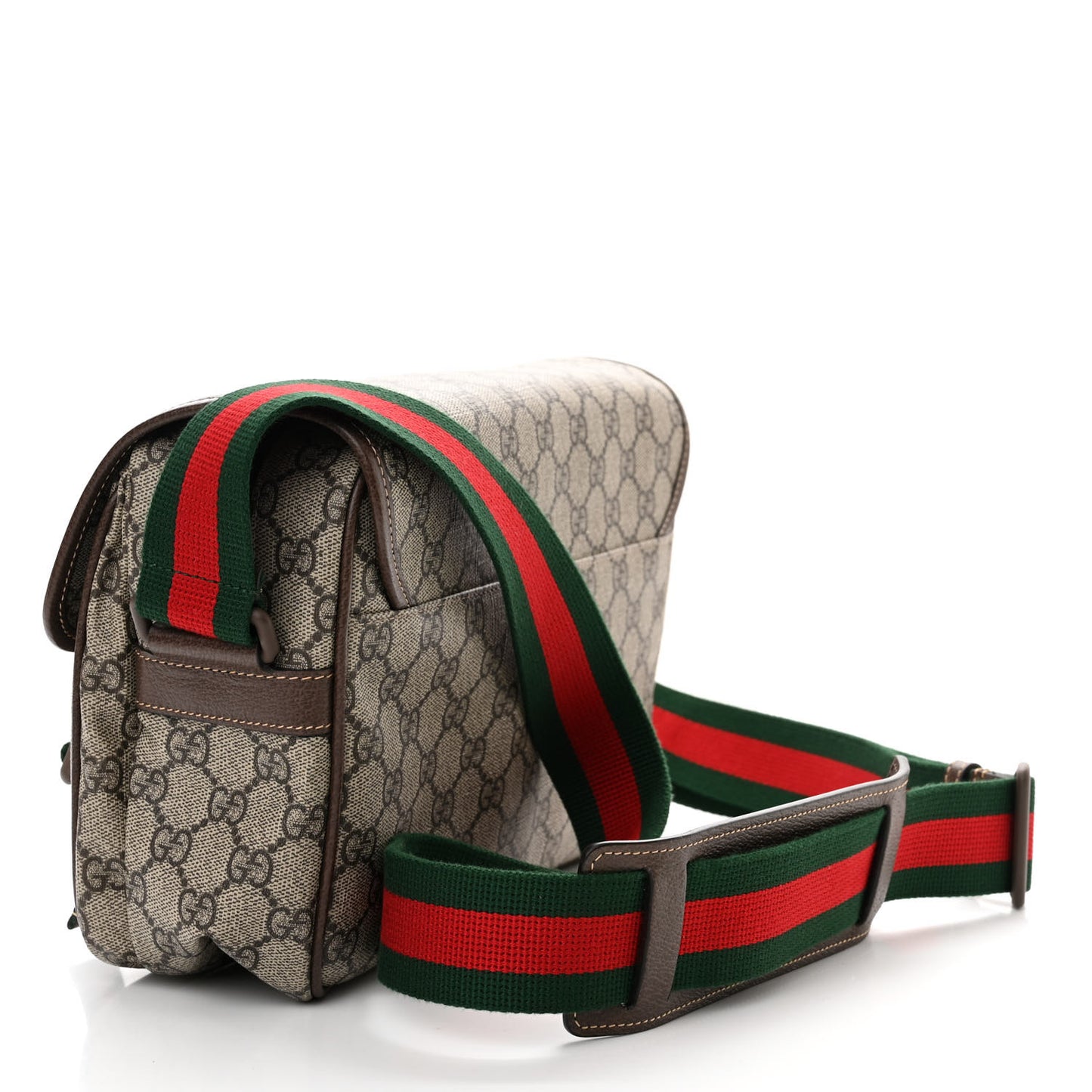 GG Supreme Small Messenger Bag Beige Ebony