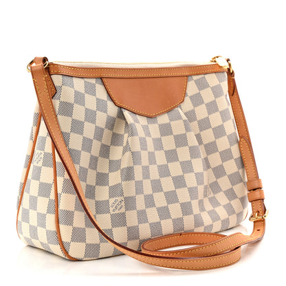 Louis Vuitton Damier Azur Siracusa PM 2 of 9