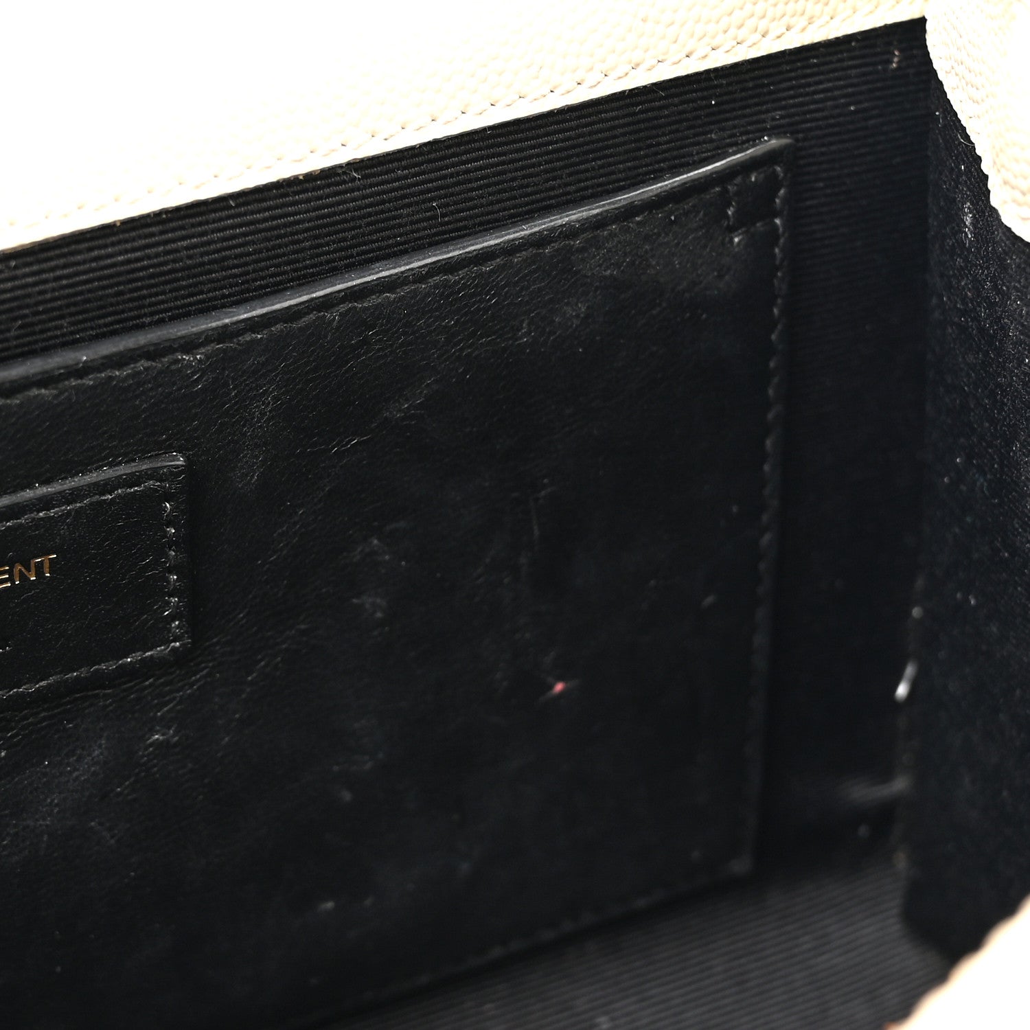Saint Laurent Grain De Poudre Medium Classic Monogram Kate Satchel Crema Soft 12 of 18