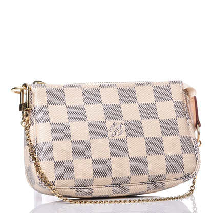 Louis Vuitton Damier Azur Mini Pochette Accessories 3 of 8