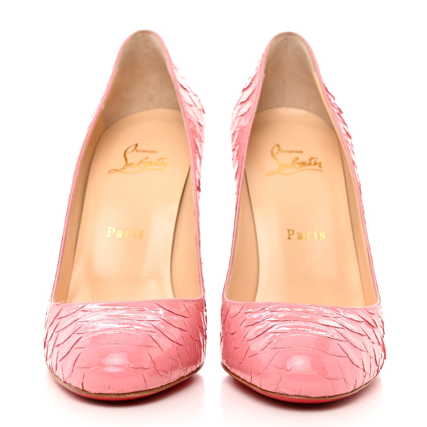 Snakeskin Fifi 100 Pumps 39 Rose