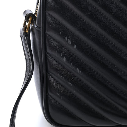 Saint Laurent Calfskin Matelasse Monogram Lou Camera Bag Black 11 of 11