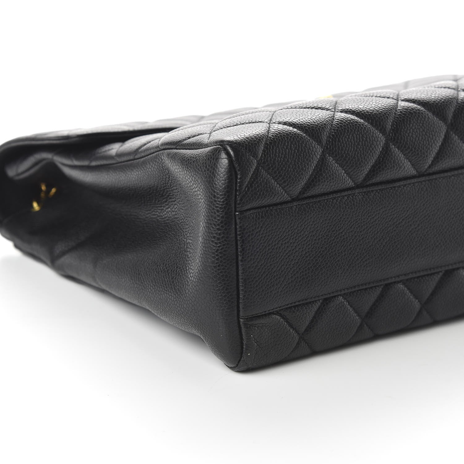Chanel Caviar Jumbo Single Flap Black 6 of 11