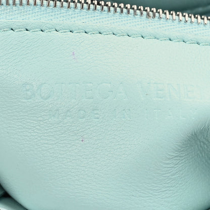 Bottega Veneta Lambskin Maxi Intreccio Padded Chain Cassette Crossbody Bag Spearmint 6 of 8