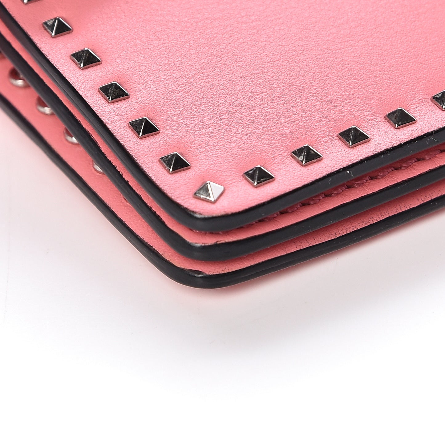 Calfskin Mini Rockstud Cabana Crossbody Bag Paradise Rose