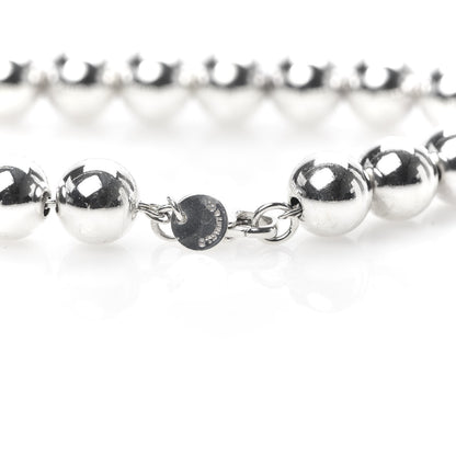 Tiffany Sterling Silver 10mm HardWear Ball Bracelet 5 of 6