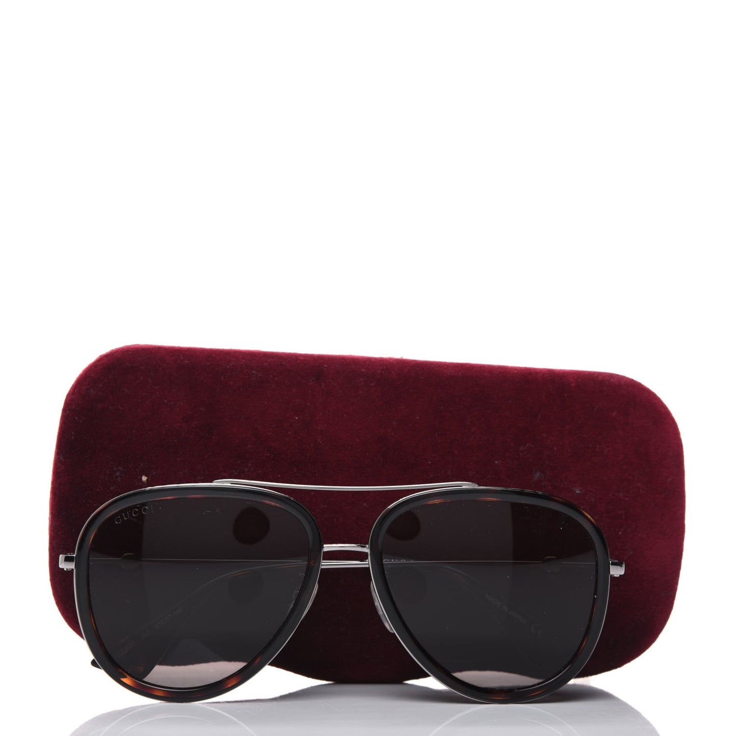Acetate Aviator Sunglasses GG0062S Tortoise
