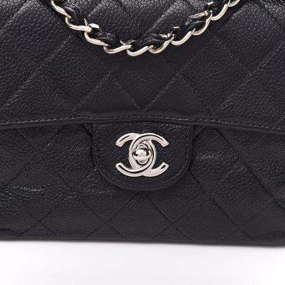 Chanel Caviar Quilted Mini Square Flap Black 10 of 11