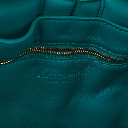 Bottega Veneta Lambskin Maxi Intreccio Padded Chain Cassette Crossbody Bag Mallard 6 of 10