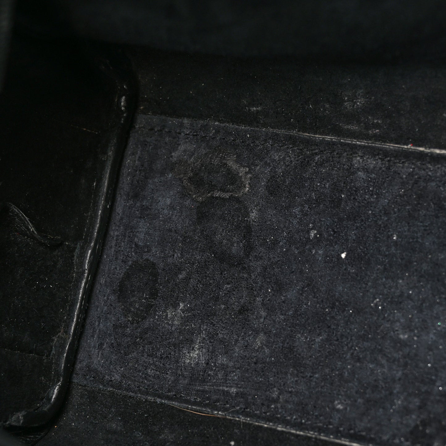 Grained Calfskin Baby Sac De Jour Souple Black