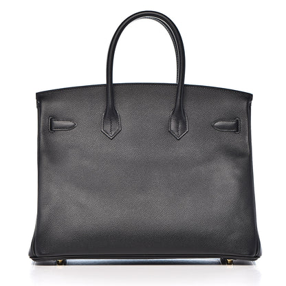 Hermes Epsom Birkin 35 Black 26 of 38