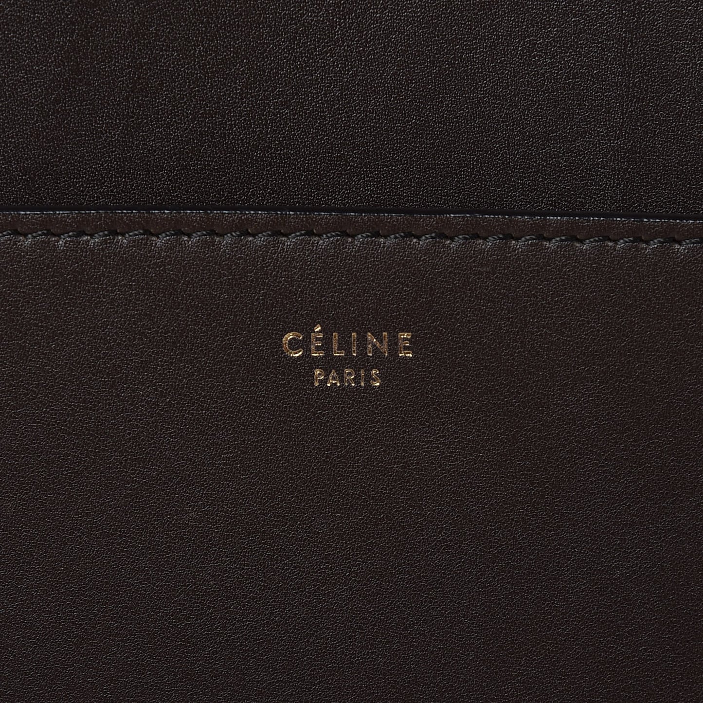 Supersoft Calfskin Sangle Bucket Bag Wood