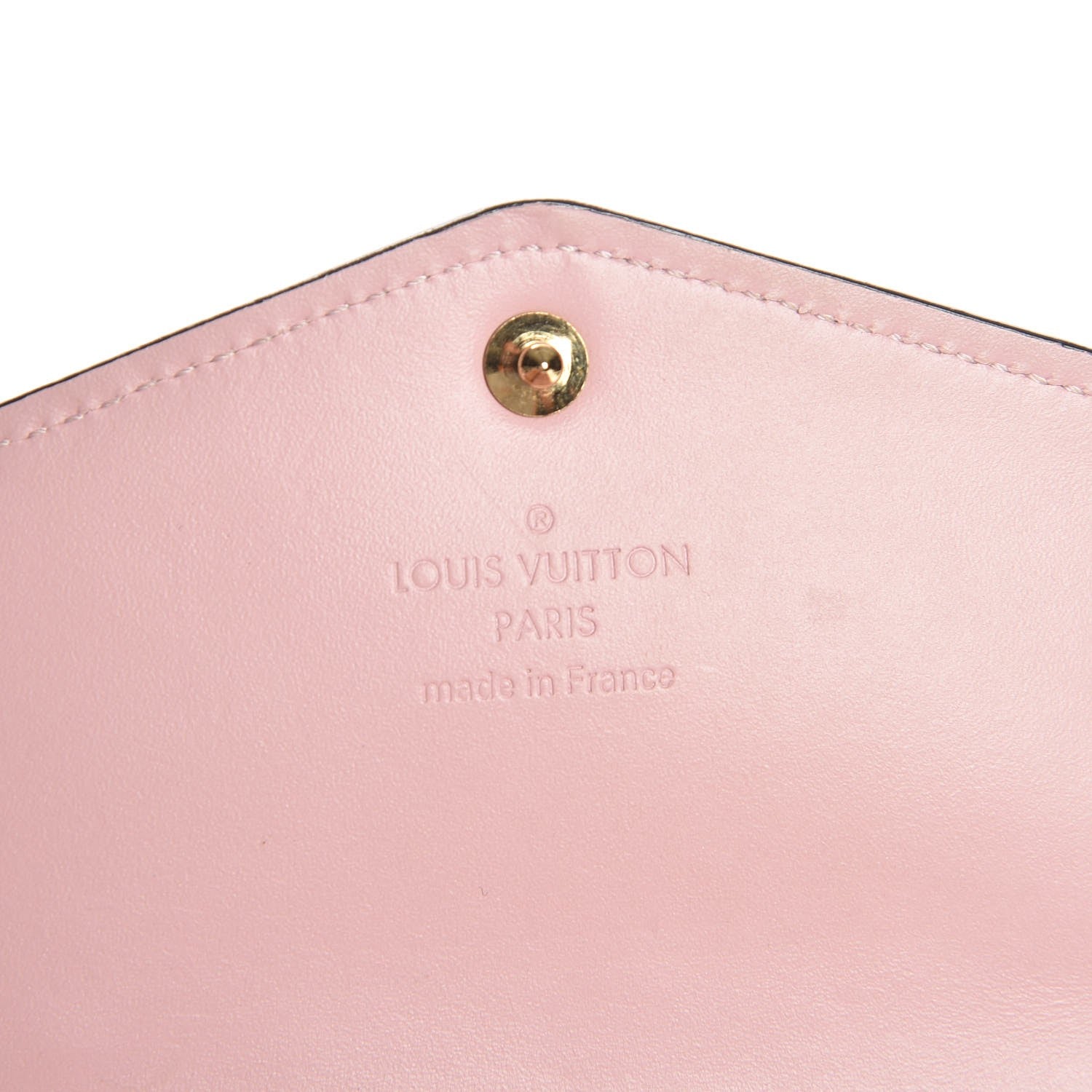 Louis Vuitton Vernis Sarah Compact Wallet Rose Ballerine 6 of 8