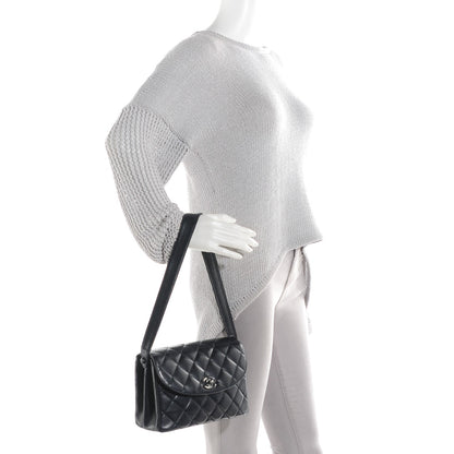 Chanel Lambskin Quilted Flap Shoulder Bag Black 2 of 9