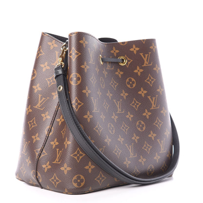 Louis Vuitton Monogram Neonoe MM Black 2 of 7