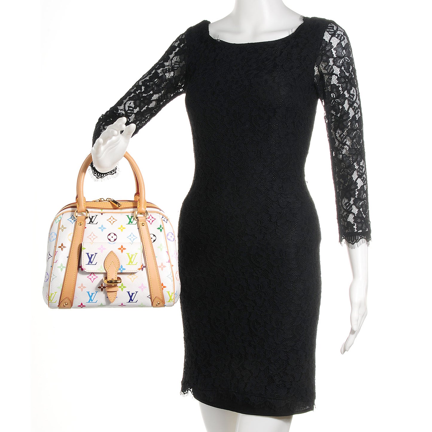 Monogram Multicolor Priscilla White