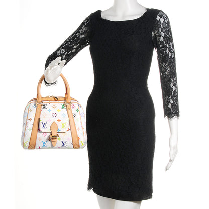 Louis Vuitton Monogram Multicolor Priscilla White 2 of 7