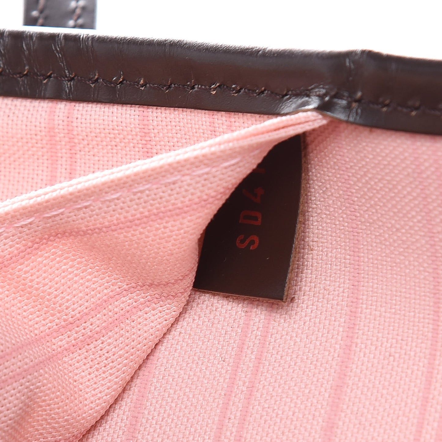 Damier Ebene Neo Neverfull MM Rose Ballerine