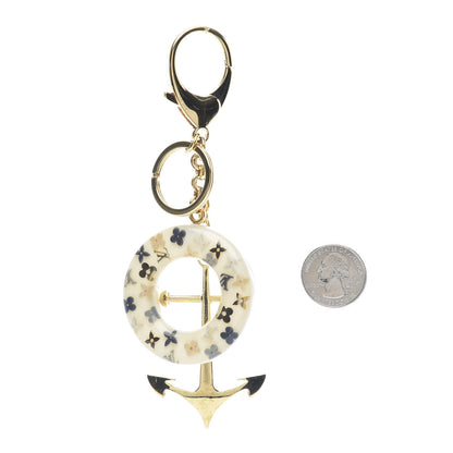 Louis Vuitton Marina Key Holder Bag Charm Azur 2 of 3