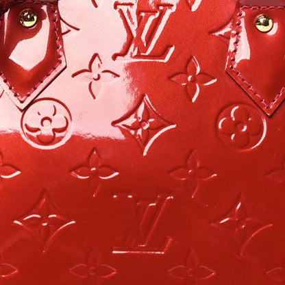Louis Vuitton Vernis Alma BB Pomme D'Amour 7 of 9