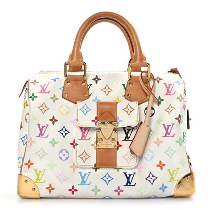 Louis Vuitton Monogram Multicolor Speedy 30 White 1 of 9