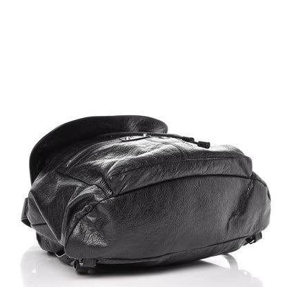 Balenciaga Agneau Classic Hardware S Traveler Backpack Black 4 of 7