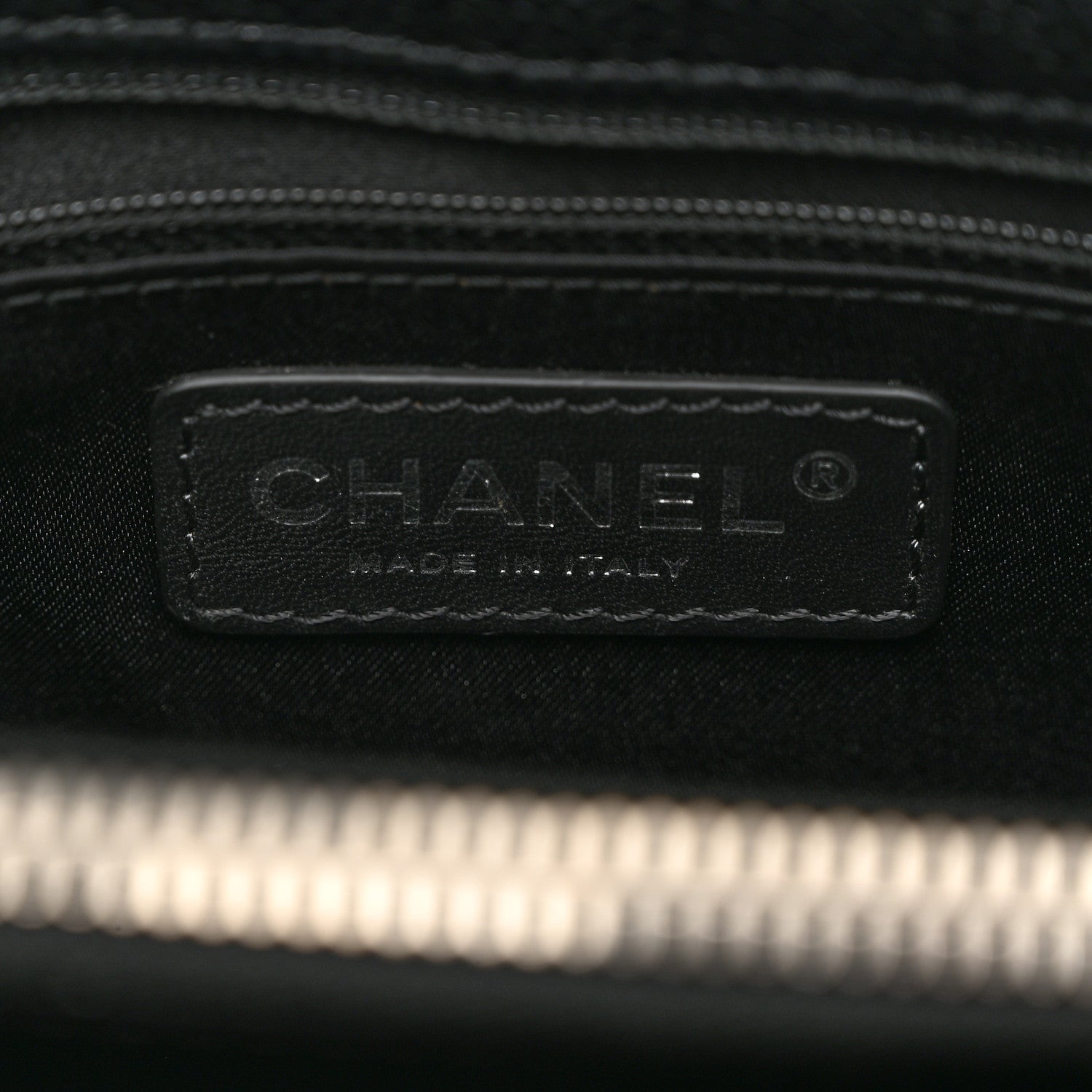 Chanel Caviar Quilted Grand Shopping Tote GST Black 5 of 10