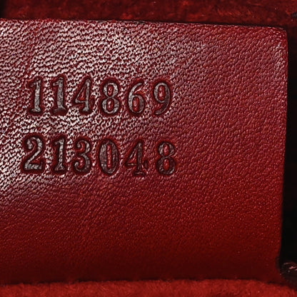 Gucci Calfskin GG Reins Hobo Red 5 of 10
