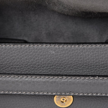 Valentino Garavani Grained Calfskin Small My Rockstud Frame Bag Gray 12 of 15