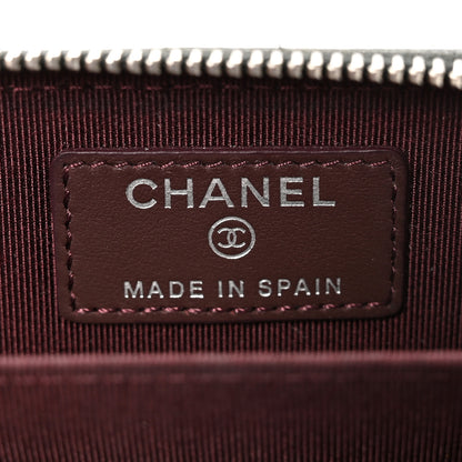 Chanel Caviar Quilted Zip Coin Purse Black 6 of 7