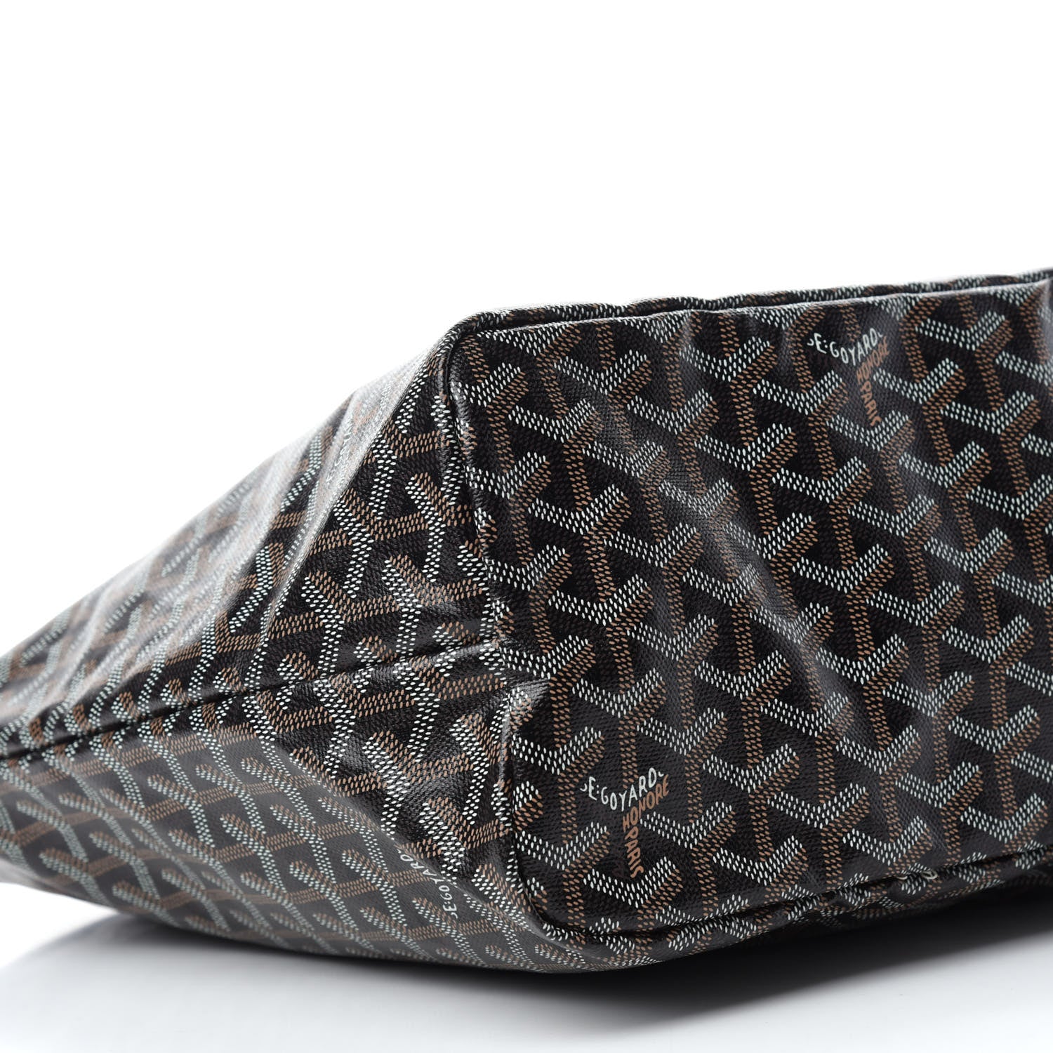 Goyard Goyardine Saint Louis PM Black Gold 6 of 10