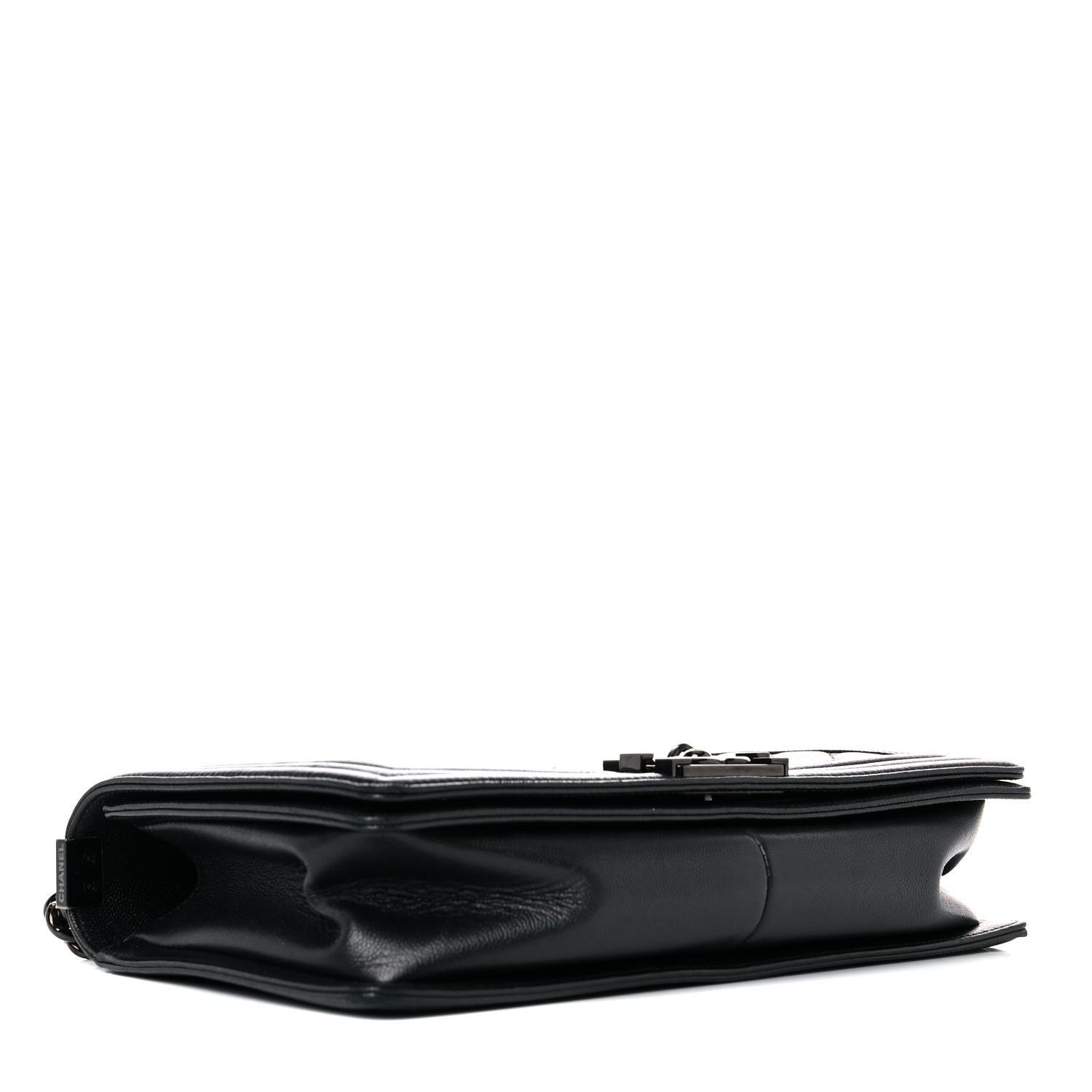 Chanel Caviar Quilted New Medium Boy Flap So Black 4 of 19