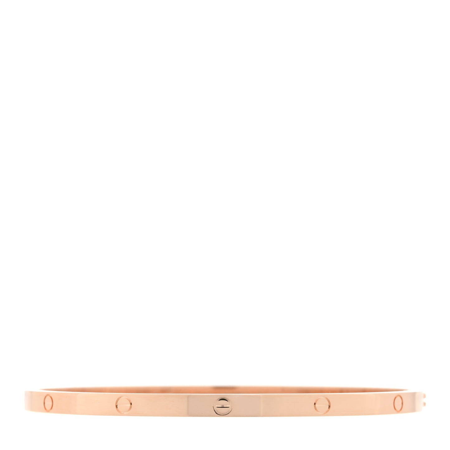 18K Pink Gold Small LOVE Bracelet 19