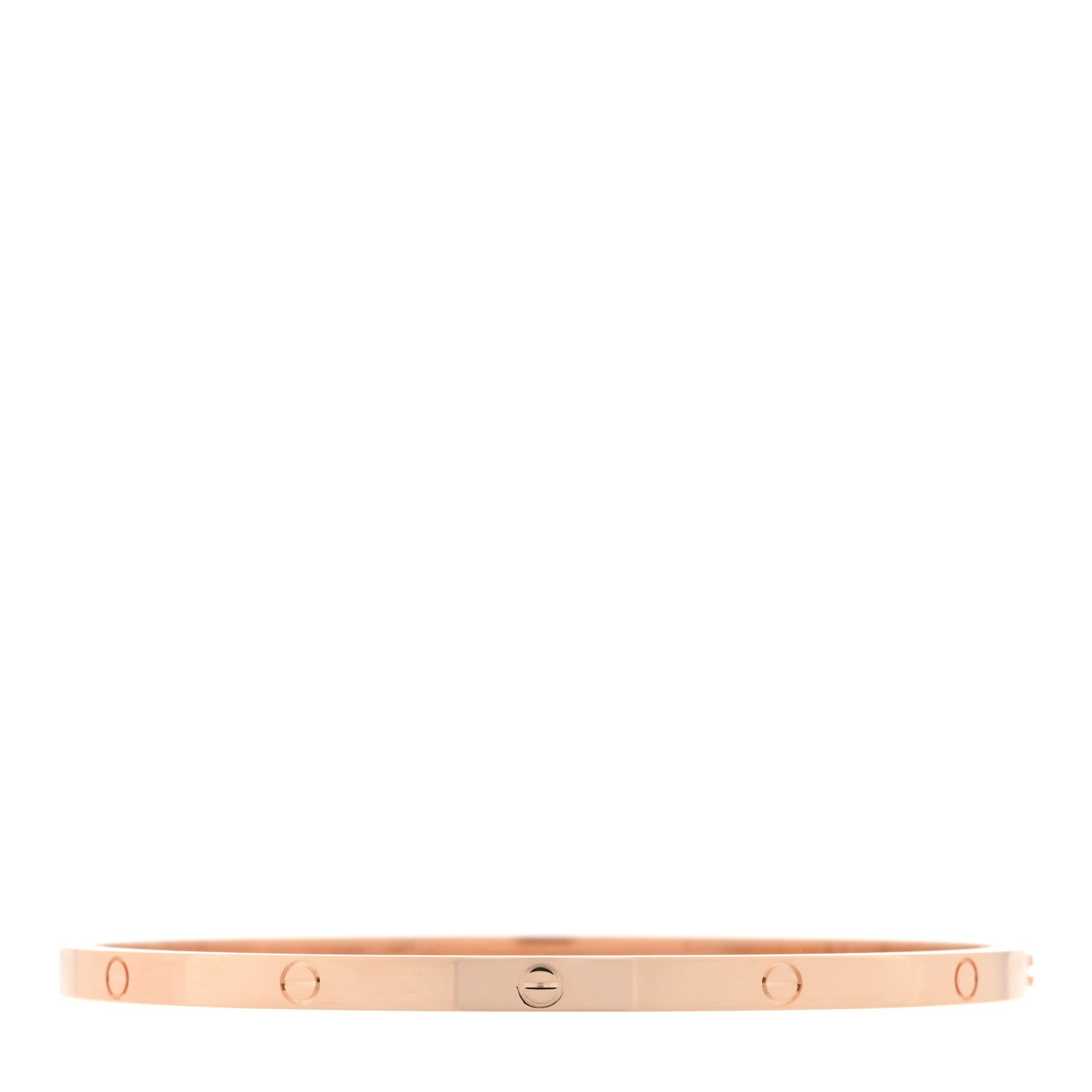 Cartier 18K Pink Gold Small LOVE Bracelet 19 1 of 4