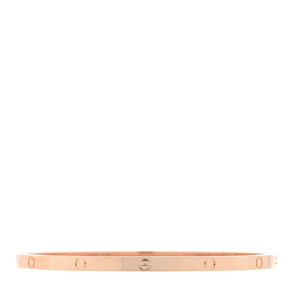 Cartier 18K Pink Gold Small LOVE Bracelet 19 1 of 4