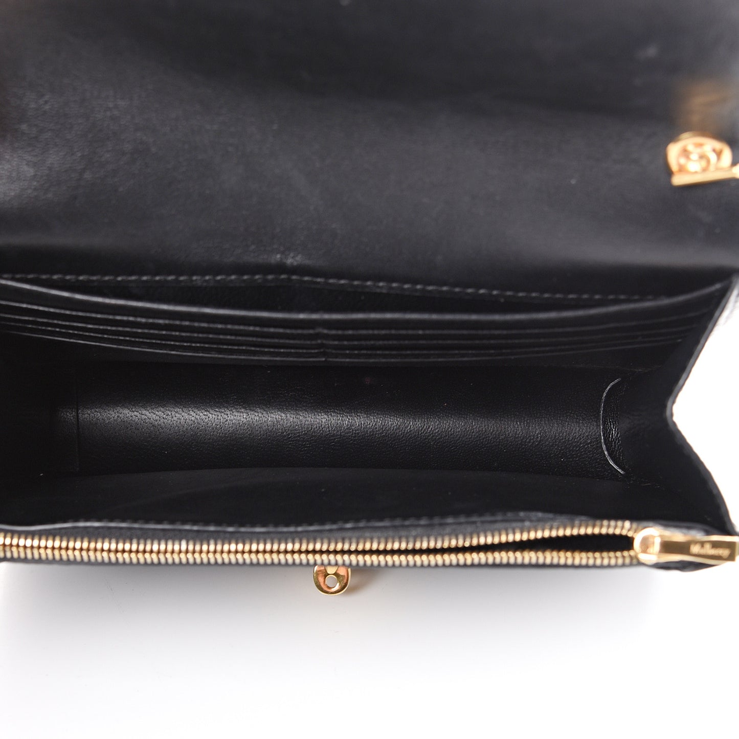 Small Classic Grain Calfskin Small Darley Black