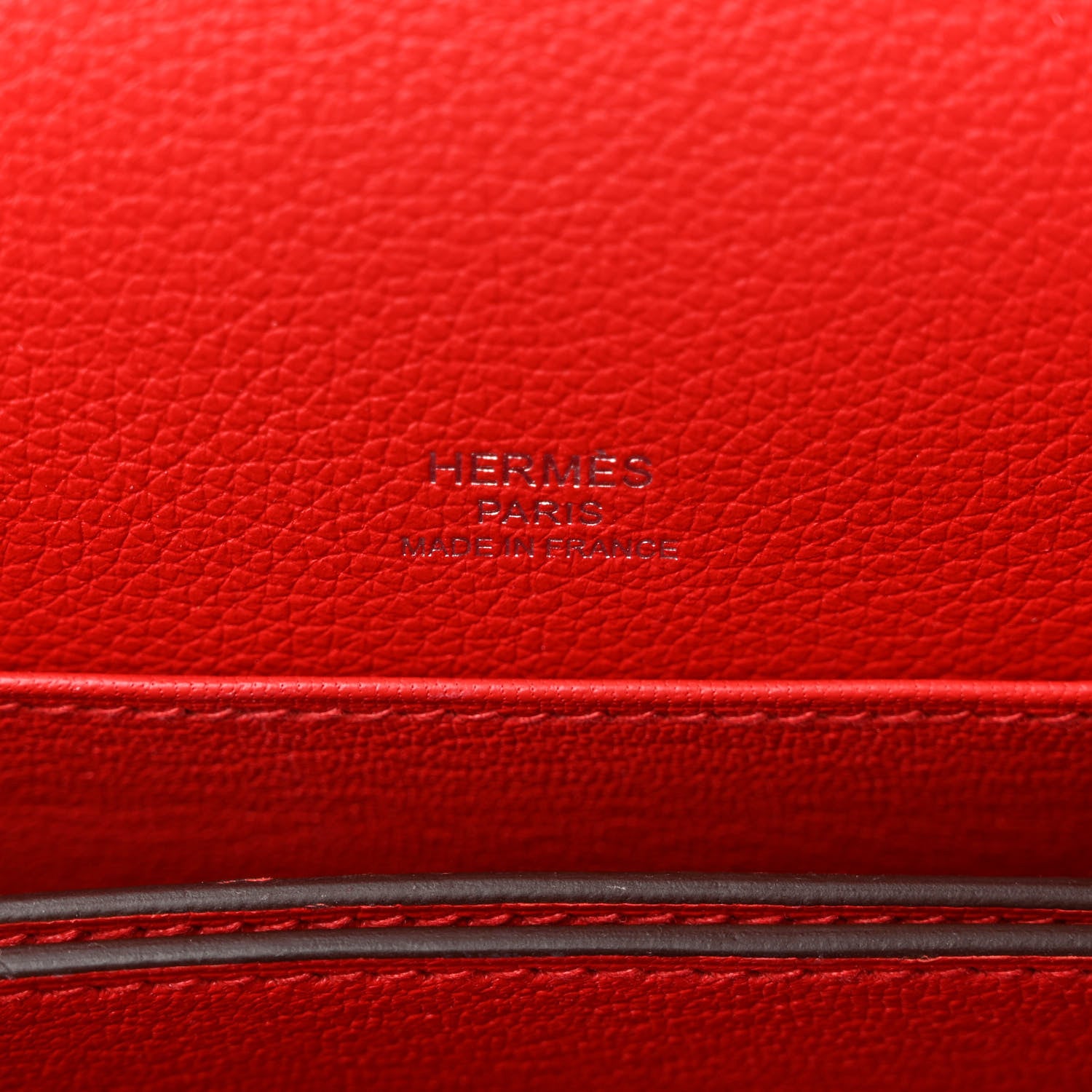 Hermes Evercolor Mini Sac Roulis Rouge de Coeur 6 of 13